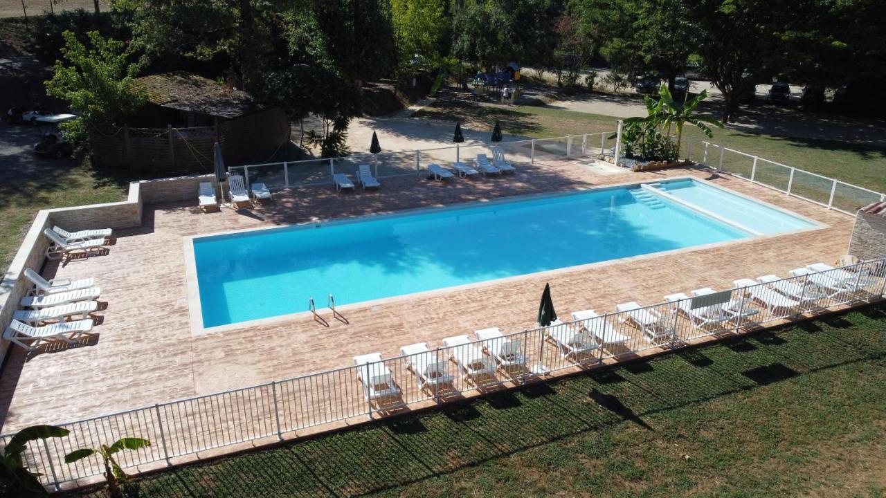 Camping Nature Le Valenty Mobil-Home-Dordogne Panoramique Clim Piscine Soturac Exterior photo