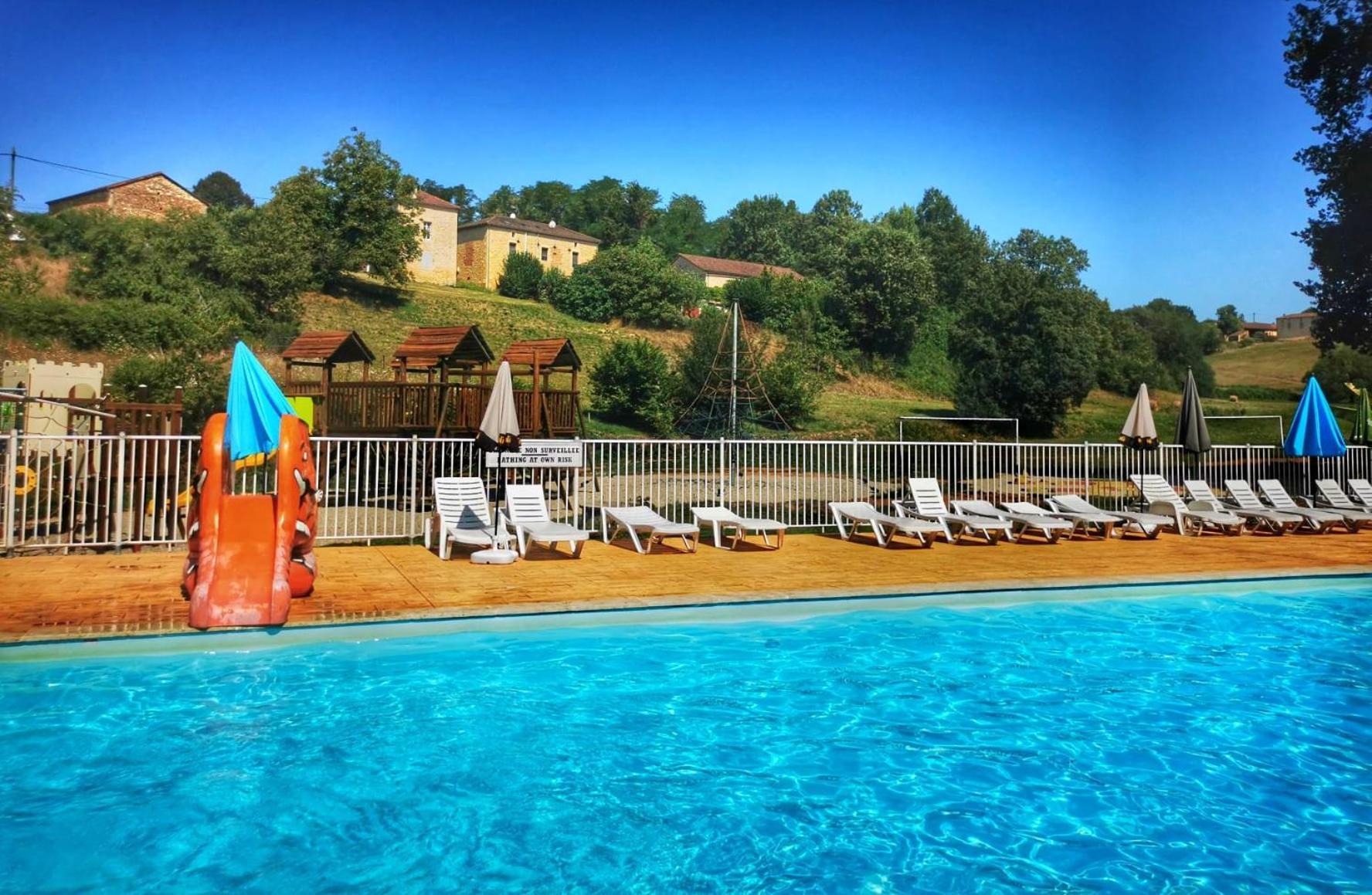 Camping Nature Le Valenty Mobil-Home-Dordogne Panoramique Clim Piscine Soturac Exterior photo